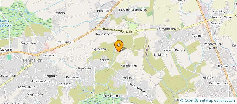 localisation de l'entreprise MONSIEUR ANDRE STEPHAN  PENMARCH