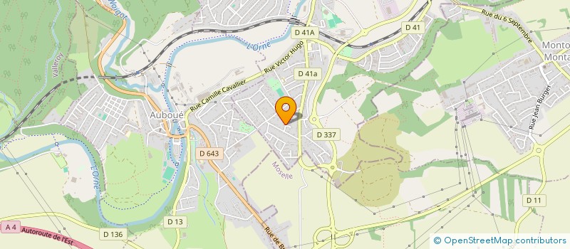 localisation de l'entreprise MONSIEUR ANDRE STIEN  HOMECOURT