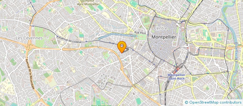 localisation de l'entreprise MONSIEUR ANDRE STIL à MONTPELLIER