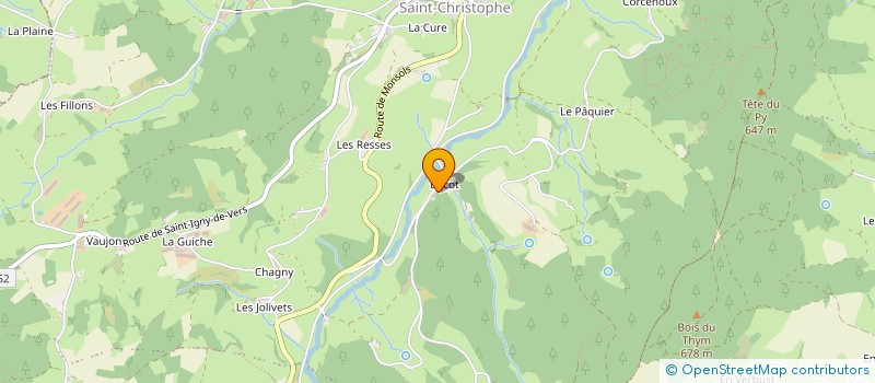 localisation de l'entreprise MONSIEUR ANDRE SUCHET  DEUX-GROSNES