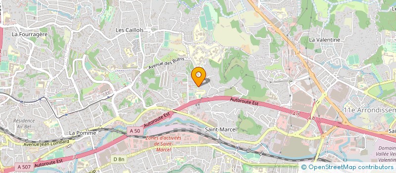 localisation de l'entreprise MONSIEUR ANDRE SUZANNE à MARSEILLE