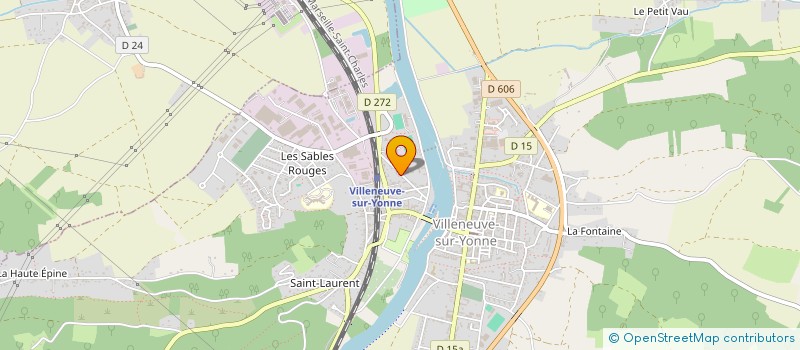 localisation de l'entreprise MONSIEUR ANDRE SZEWCZYK à VILLENEUVE-SUR-YONNE