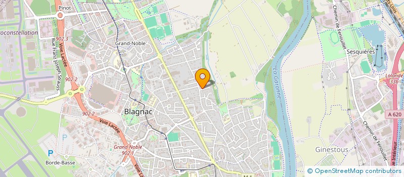 localisation de l'entreprise MONSIEUR ANDRE TABERT à BLAGNAC