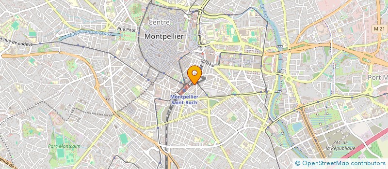localisation de l'entreprise MONSIEUR ANDRE TAILHANDIER à MONTPELLIER