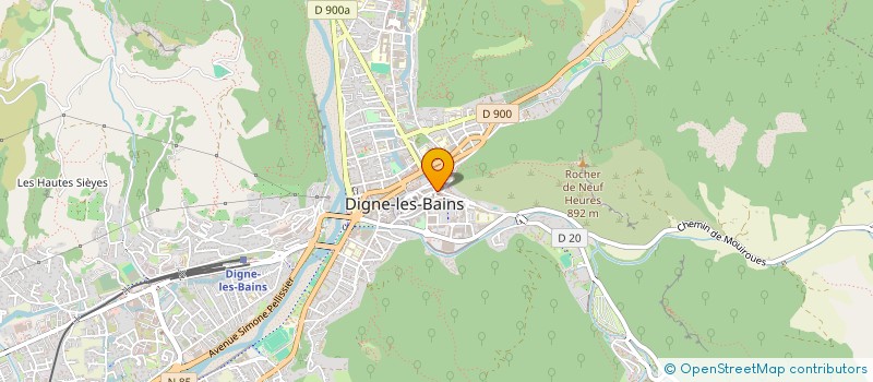 localisation de l'entreprise MONSIEUR ANDRE TALAIRACH à DIGNE-LES-BAINS