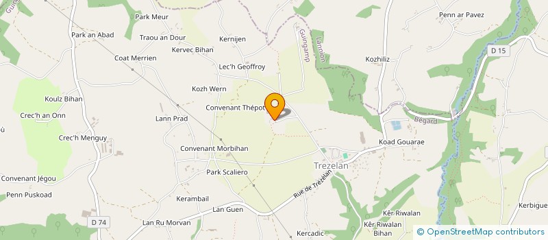 localisation de l'entreprise MONSIEUR ANDRE TASSEL  BEGARD