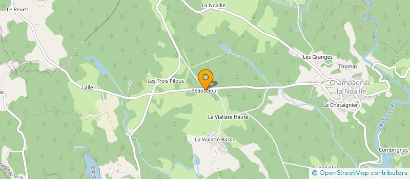 localisation de l'entreprise MONSIEUR ANDRE TATINCLAUX à ARGENTAT-SUR-DORDOGNE