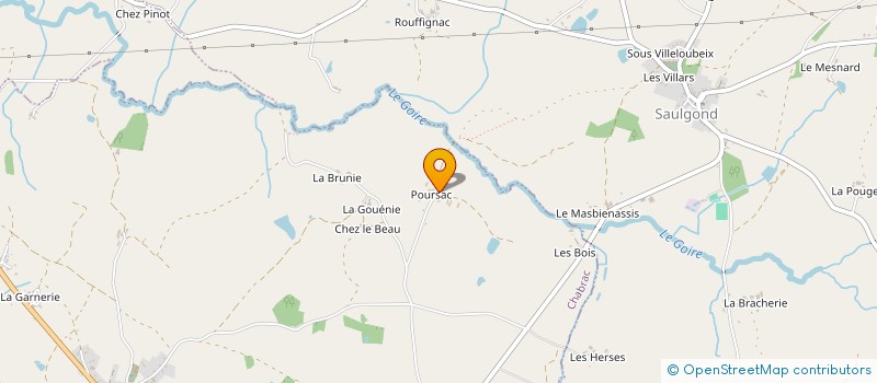 localisation de l'entreprise MONSIEUR ANDRE TAUGOURDEAU à CHABRAC