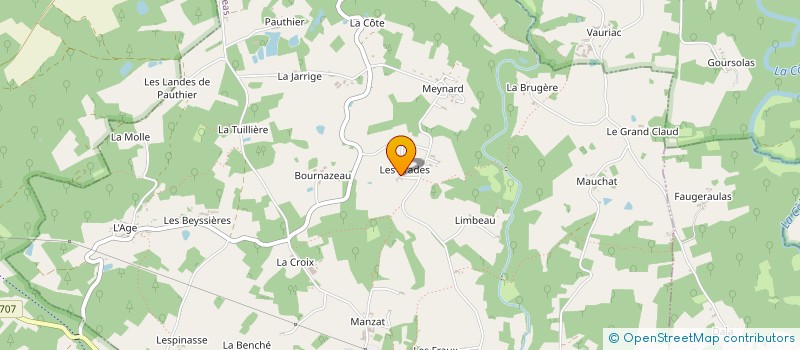 localisation de l'entreprise MONSIEUR ANDRE TENANT à NANTHEUIL