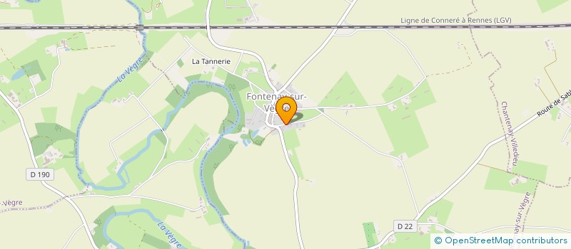 localisation de l'entreprise MONSIEUR ANDRE TESSE à POILLE-SUR-VEGRE