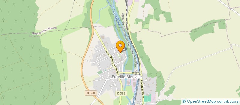 localisation de l'entreprise MONSIEUR ANDRE THARASSE à EURVILLE-BIENVILLE