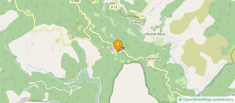 localisation de l'entreprise MONSIEUR ANDRE THEROND  SAINT-GERMAIN-DE-CALBERTE