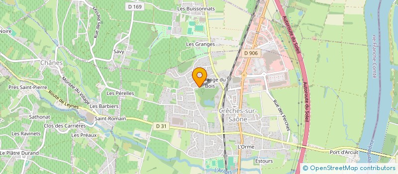 localisation de l'entreprise MONSIEUR ANDRE TILLOI à CRECHES-SUR-SAONE