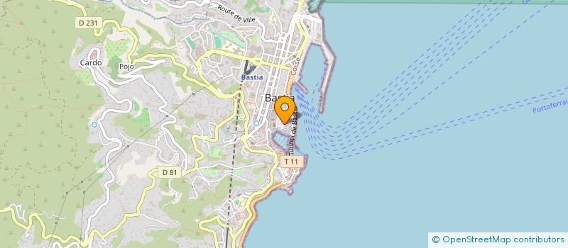 localisation de l'entreprise MONSIEUR ANDRE TILLOI à BASTIA