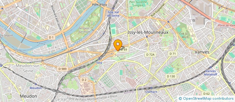 localisation de l'entreprise MONSIEUR ANDRE TIRAMANI à ISSY-LES-MOULINEAUX