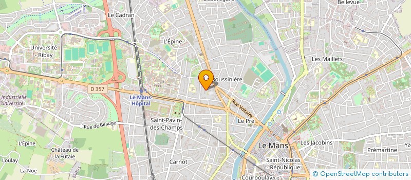 localisation de l'entreprise MONSIEUR ANDRE TOM  LE MANS