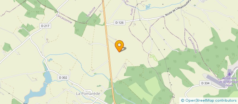 localisation de l'entreprise MONSIEUR ANDRE TORRESIN  LA POMAREDE