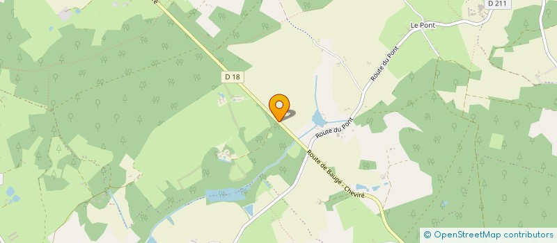 localisation de l'entreprise MONSIEUR ANDRE TOUCHET  BAUGE-EN-ANJOU