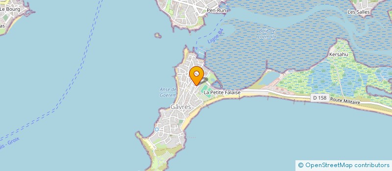 localisation de l'entreprise MONSIEUR ANDRE TOUMELIN  GAVRES