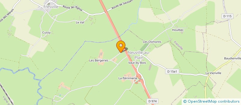 localisation de l'entreprise MONSIEUR ANDRE TOURAINNE à CARENTAN-LES-MARAIS