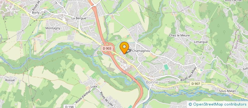 localisation de l'entreprise MONSIEUR ANDRE TRACOL  BONNE