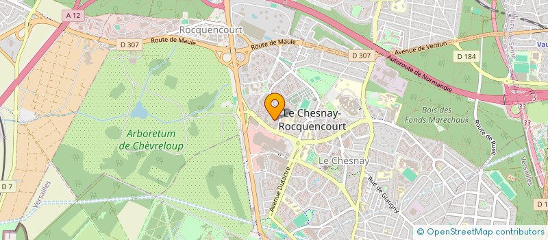 localisation de l'entreprise MONSIEUR ANDRE TRINH VAN HOA  LE CHESNAY-ROCQUENCOURT