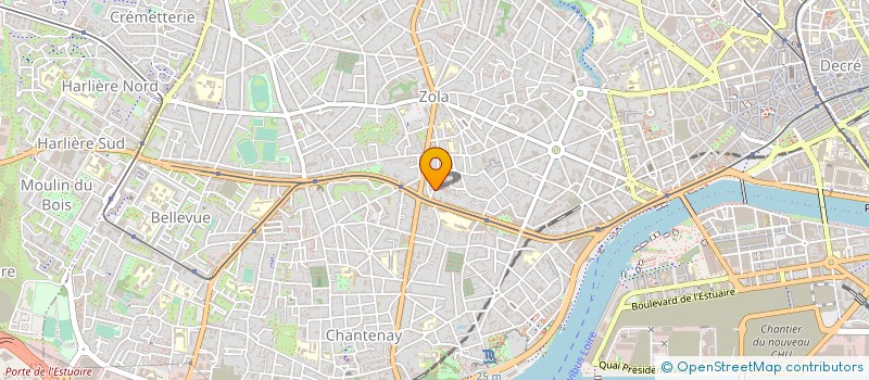 localisation de l'entreprise MONSIEUR ANDRE TROFFIGUE à NANTES