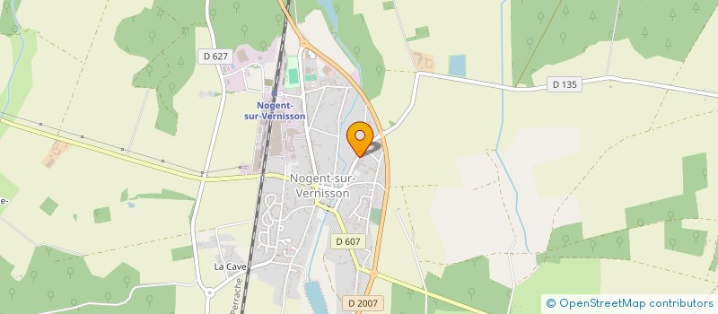 localisation de l'entreprise MONSIEUR ANDRE TROGNON à NOGENT-SUR-VERNISSON