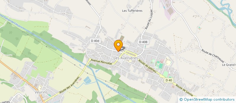 localisation de l'entreprise MONSIEUR ANDRE TROLLIET à LES AVENIERES VEYRINS-THUELLIN