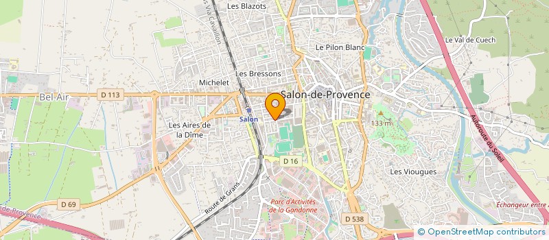 localisation de l'entreprise MONSIEUR ANDRE TROUBAT à SALON-DE-PROVENCE