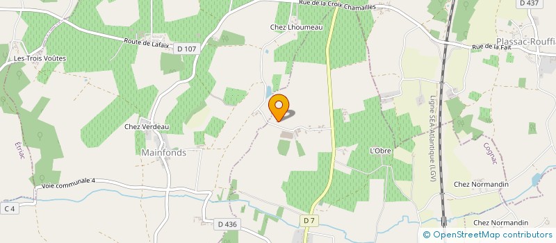 localisation de l'entreprise MONSIEUR ANDRE TROUSSICOT à PERIGNAC
