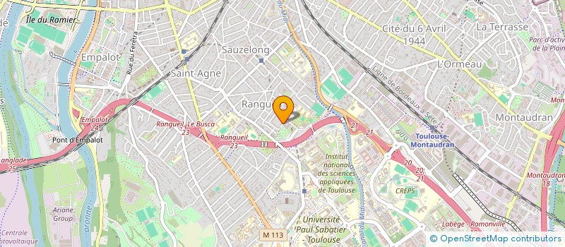localisation de l'entreprise MONSIEUR ANDRE TRUFFERT à TOULOUSE