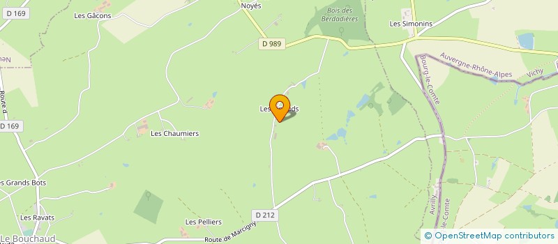 localisation de l'entreprise MONSIEUR ANDRE TRUGE  LE BOUCHAUD