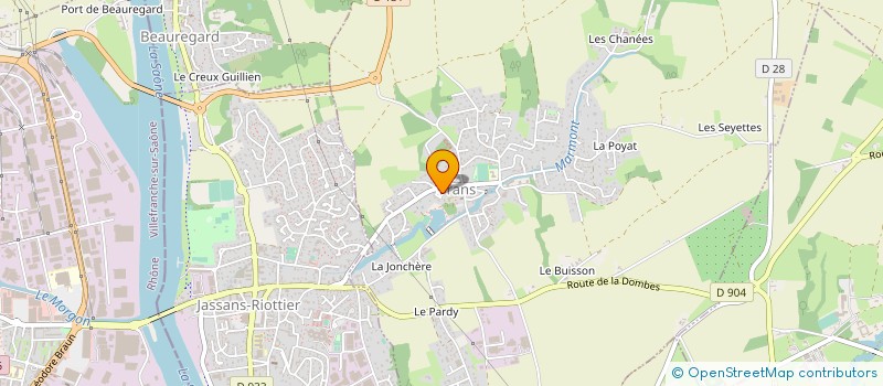 localisation de l'entreprise MONSIEUR ANDRE TURCHET  FRANS