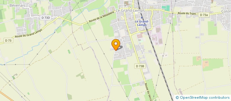 localisation de l'entreprise MONSIEUR ANDRE UGNON  LE GRAND-LEMPS