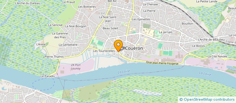 localisation de l'entreprise MONSIEUR ANDRE URIEN à COUERON