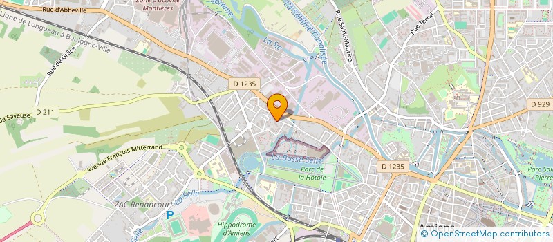 localisation de l'entreprise MONSIEUR ANDRE UWIZEYIMANA  AMIENS