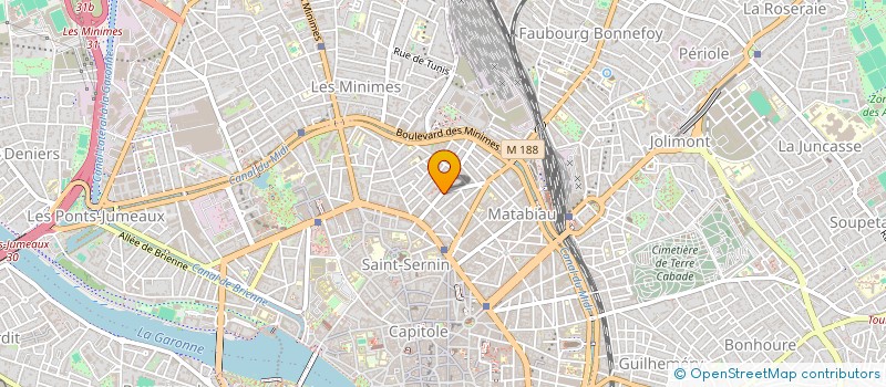 localisation de l'entreprise MONSIEUR ANDRE VAISSIERE à TOULOUSE