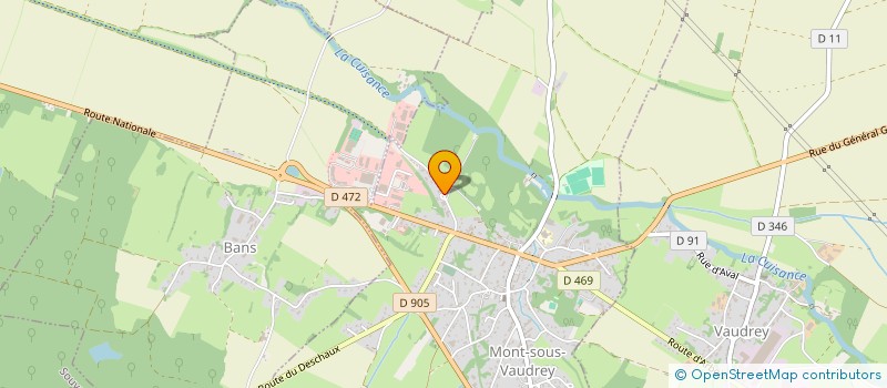 localisation de l'entreprise MONSIEUR ANDRE VALET  MONTBARREY