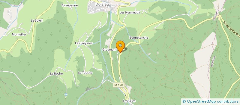 localisation de l'entreprise MONSIEUR ANDRE VALLET à SAINT-PAUL-EN-JAREZ