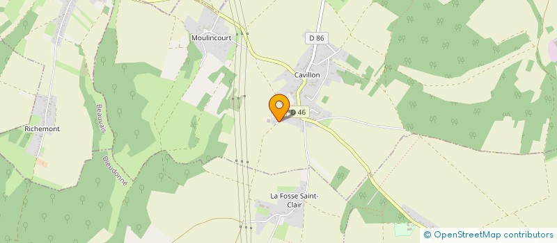 localisation de l'entreprise MONSIEUR ANDRE VAN HEULE  ULLY-SAINT-GEORGES