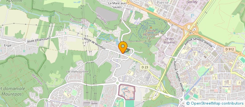 localisation de l'entreprise MONSIEUR ANDRE VANDENABEELE à ELANCOURT