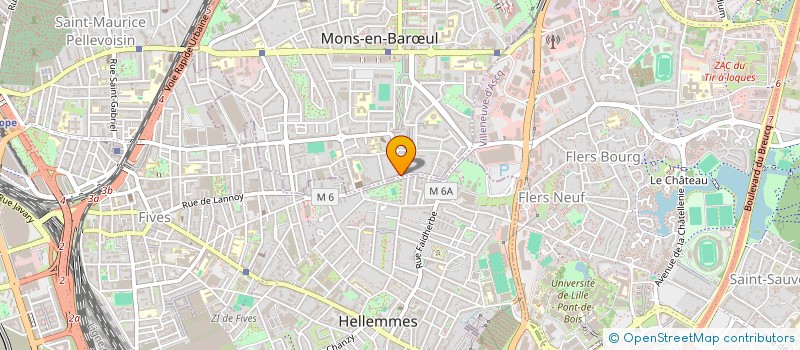 localisation de l'entreprise MONSIEUR ANDRE VANDRIESSCHE  MONS-EN-BARUL