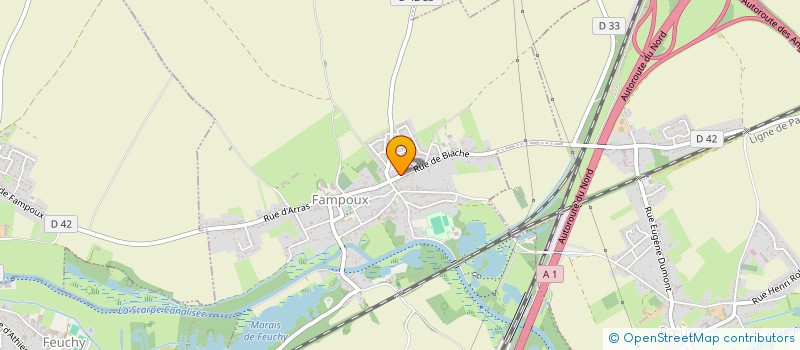 localisation de l'entreprise MONSIEUR ANDRE VANINI  PLOUVAIN