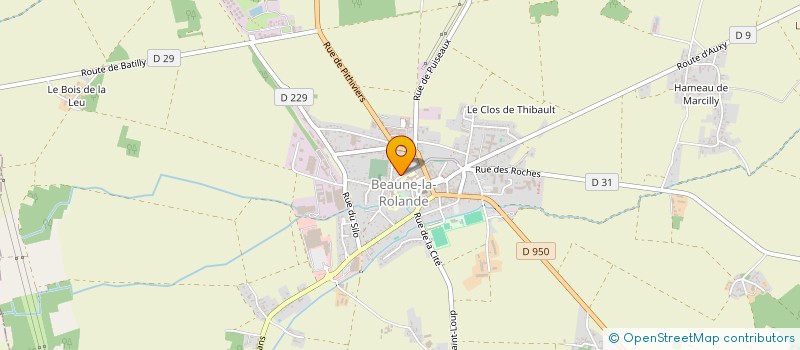 localisation de l'entreprise MONSIEUR ANDRE VANNONI à BEAUNE-LA-ROLANDE