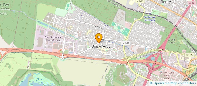 localisation de l'entreprise MONSIEUR ANDRE VANONI  BOIS-D'ARCY