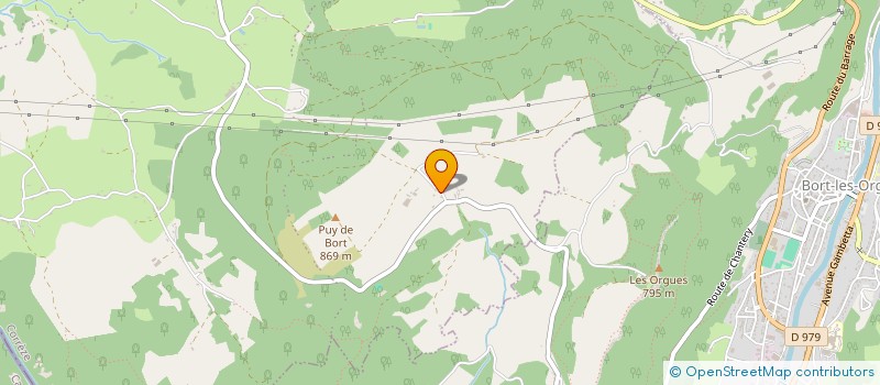 localisation de l'entreprise MONSIEUR ANDRE VAREILLE  SARROUX - SAINT JULIEN