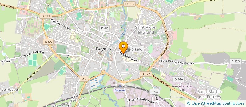 localisation de l'entreprise MONSIEUR ANDRE VARIN à BAYEUX