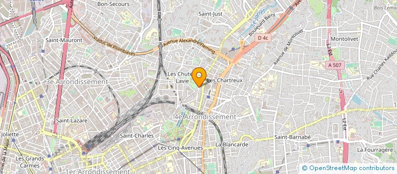 localisation de l'entreprise MONSIEUR ANDRE VASI à MARSEILLE