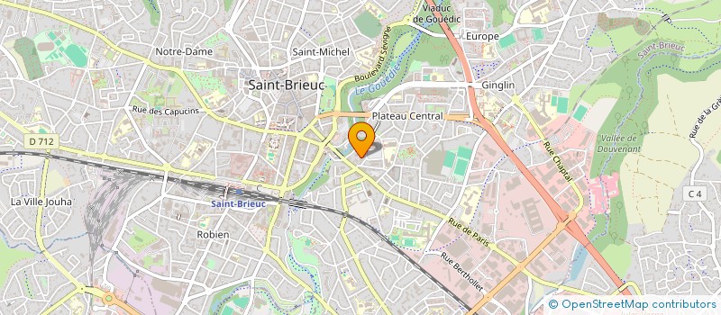localisation de l'entreprise MONSIEUR ANDRE VEILLON à SAINT-BRIEUC